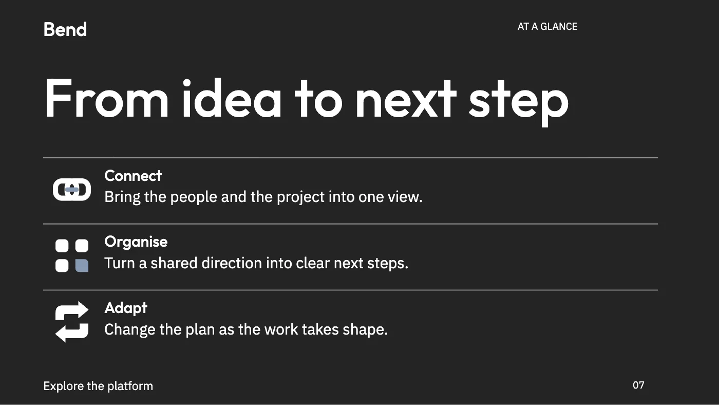 Presentation layout, page 7