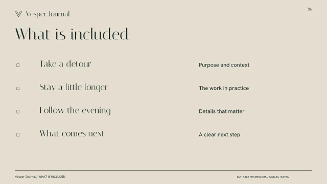Presentation layout, page 26