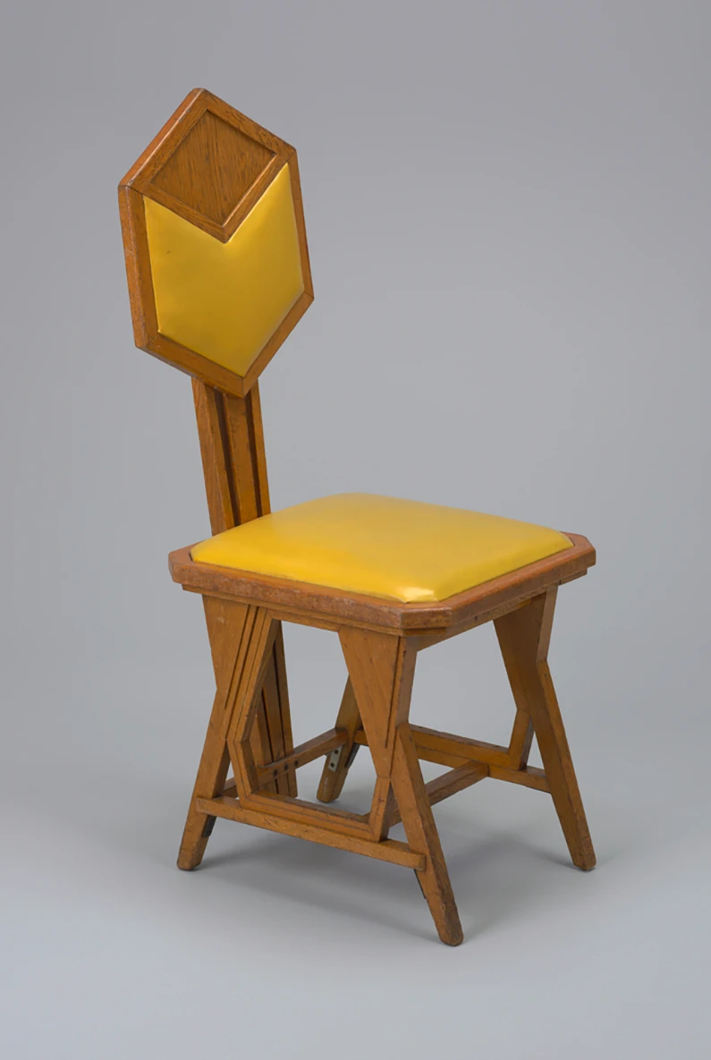 A peacock chair from Cooper Hewitt, Smithsonian Design Museum’s open-access collection.
