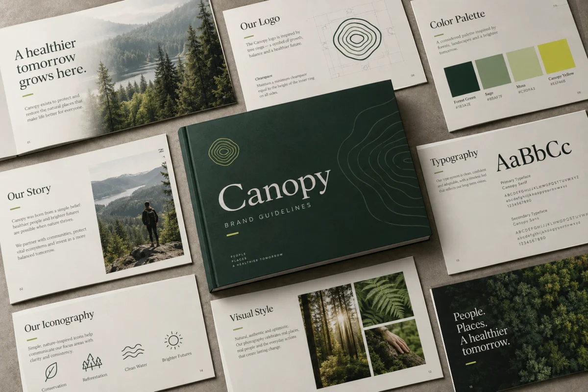 Canopy · Brand Guidelines example