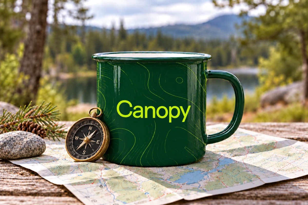 Canopy · Enamel Camp Mug example