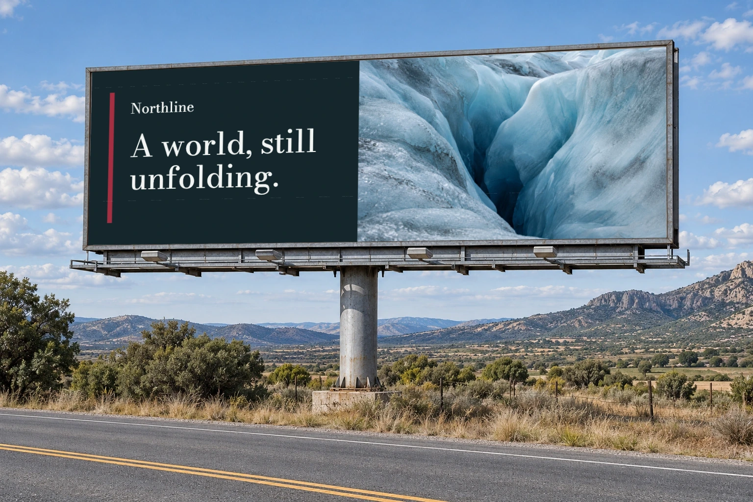 Roadside billboard example