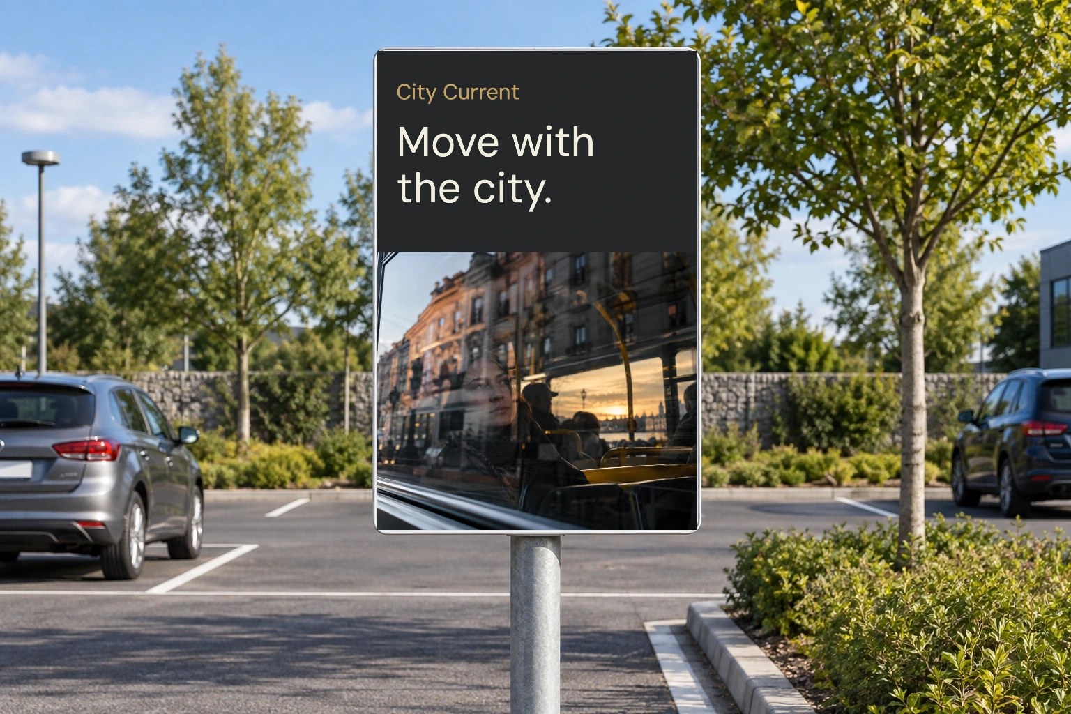 Parking sign example
