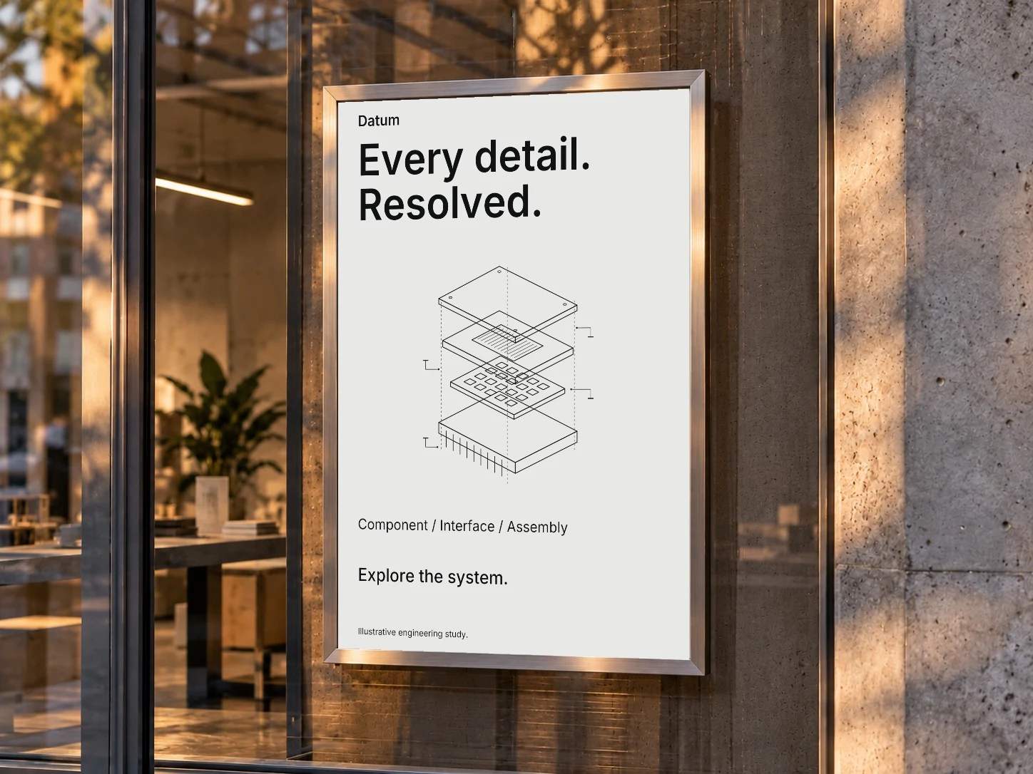 Datum · Window Print example
